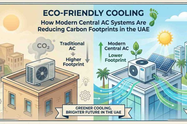 Eco-Friendly Cooling: How Modern Central AC Systems Are Reducing Carbon Footprints in the UAE