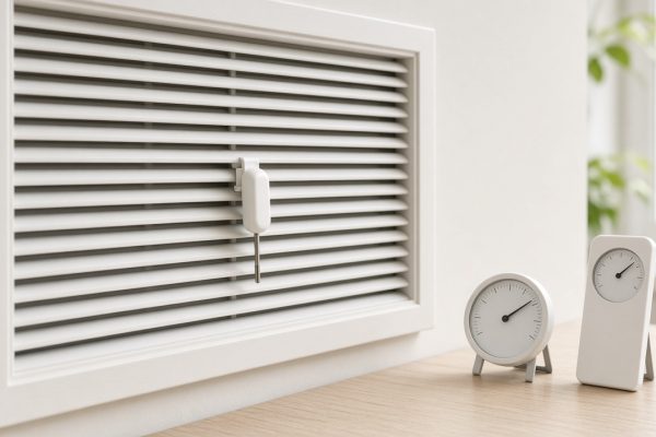 A smart thermostat on a split that was never built for one
